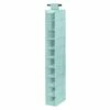 10-Pair Hanging Shoe Organizer, Aqua -Storage supplies shop 10 pair hanging shoe organizer aqua