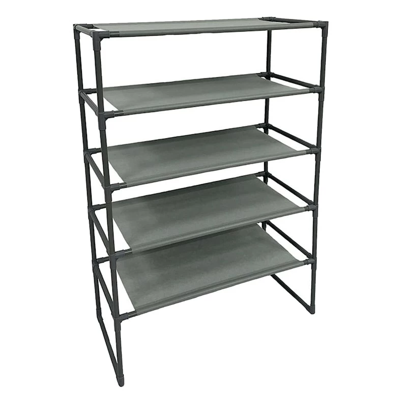 15-Pair Standing Stackable Shoe Rack 3 15-Pair Standing Stackable Shoe Rack
