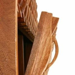 2-Door Wave Wood Carved Cabinet -Storage supplies shop 2 door wave wood carved cabinet 3