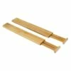 2-Piece Bamboo Wood Divider Drawer Organizer -Storage supplies shop 2 piece bamboo wood divider drawer organizer