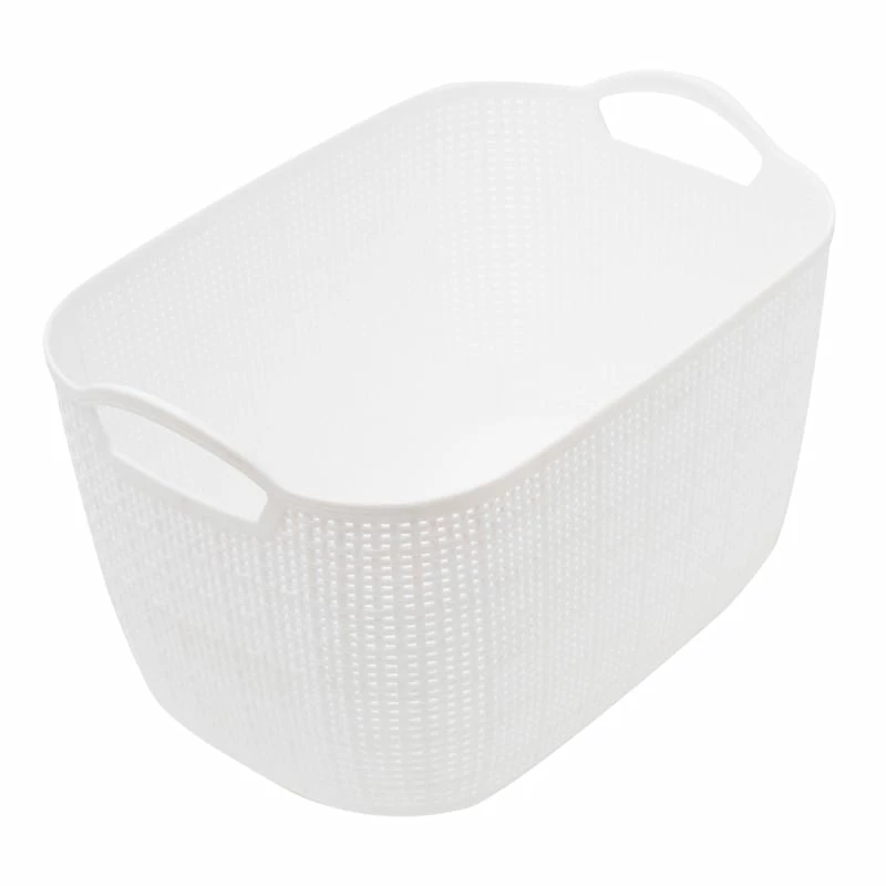 2-Piece Jute-Look Storage Basket, Large 3 2-Piece Jute-Look Storage Basket, Large