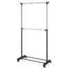 2-Tier Metal Garment Rack 2 2-Tier Metal Garment Rack -Storage supplies shop 2 tier metal garment rack