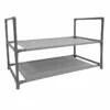 2-Tier Multi-Use Stackable Shoe Rack -Storage supplies shop 2 tier multi use stackable shoe rack