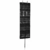 23-Pocket Over The Door Organizer, Black -Storage supplies shop 23 pocket over the door organizer black