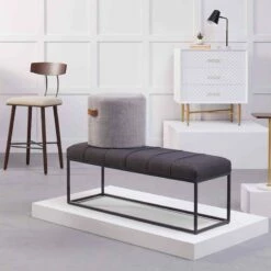 3-Drawer White & Gold Cabinet -Storage supplies shop 3 drawer white gold cabinet 2