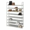 32-Pair Shoe Rack With Nonwoven Shelves -Storage supplies shop 32 pair shoe rack with nonwoven shelves