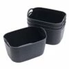 4-Piece Storage Basket Lines, Small -Storage supplies shop 4 piece storage basket lines small