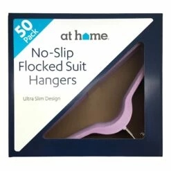 50-Pack Suit Hangers, Lavender -Storage supplies shop 50 pack suit hangers lavender 4