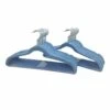 50-Pack Velvet Suit Hangers, Allure Blue -Storage supplies shop 50 pack velvet suit hangers allure blue