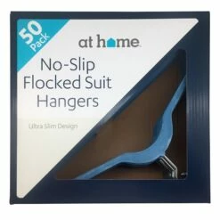 50-Pack Velvet Suit Hangers, Allure Blue -Storage supplies shop 50 pack velvet suit hangers allure blue 2