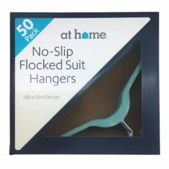 50-Pack Velvet Suit Hangers, Aquifer Blue -Storage supplies shop 50 pack velvet suit hangers aquifer blue 6