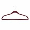 50-Pack Velvet Suit Hangers, Fuchsia