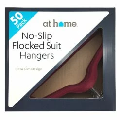 50-Pack Velvet Suit Hangers, Fuchsia -Storage supplies shop 50 pack velvet suit hangers fuchsia 2