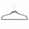 50-Pack Velvet Suit Hangers, Grey 2 50-Pack Velvet Suit Hangers, Grey -Storage supplies shop 50 pack velvet suit hangers grey