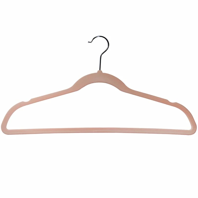 50-Pack Velvet Suit Hangers, Pink 3 50-Pack Velvet Suit Hangers, Pink