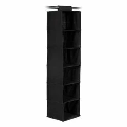 6-Shelf Organizer, Black