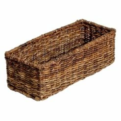 Abaca Storage Basket, 16x6