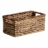 Bacburi Woven Abaca Rectangle Shelf Tote, Medium -Storage supplies shop bacburi woven abaca rectangle shelf tote medium