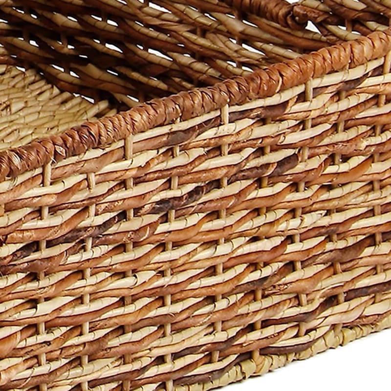 Bacburi Woven Abaca Under The Bed Storage Basket, Large 4 Bacburi Woven Abaca Under The Bed Storage Basket, Large - Image 2
