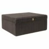 Black Hyacinth Box Decor, 12x10 -Storage supplies shop black hyacinth box decor 12x10 1