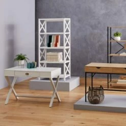 Black & Natural Woven Wicker Storage Basket, Medium -Storage supplies shop black natural woven wicker storage basket medium 2