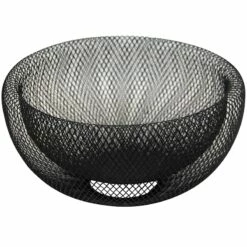 Black Wire Bowl, 6"