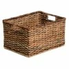 Buribac Woven Wicker Storage Bin, Large -Storage supplies shop buribac woven wicker storage bin large