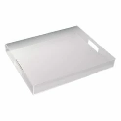 Clear Decorative Tray, 18x14