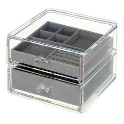 Clear Jewelry Organizer Box