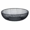 Crosby St Black Metal Basket, 10" -Storage supplies shop crosby st black metal basket 10