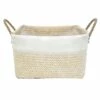 Double Bamboo Rectangle Clear Black Natural/White Large Basket 2 Double Bamboo Rectangle Clear Black Natural/White Large Basket -Storage supplies shop double bamboo rectangle clear black natural white large basket