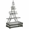 Eiffel Tower Matte Black Wire Decorative Jewelry Stand -Storage supplies shop eiffel tower matte black wire decorative jewelry stand