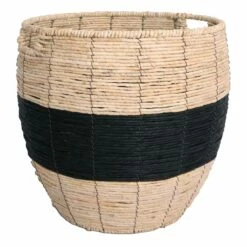 Elena Water Hyacinth Storage Basket, Small