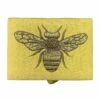 Embroidered Bee Jewelry Box 2 Embroidered Bee Jewelry Box -Storage supplies shop embroidered bee jewelry box