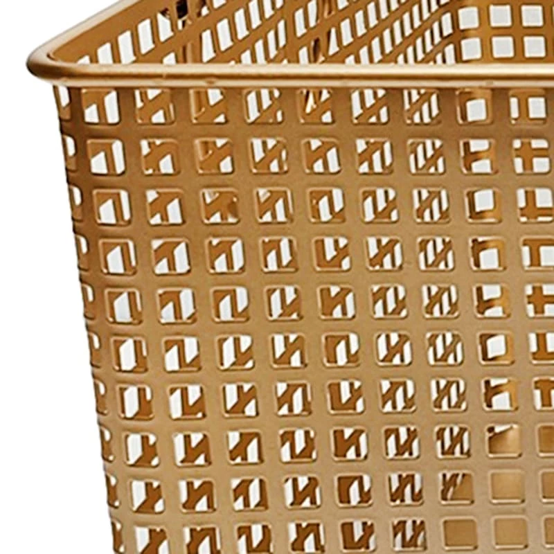 Flatiron Bronze Metal Rectangle Storage Basket 4 Flatiron Bronze Metal Rectangle Storage Basket - Image 2