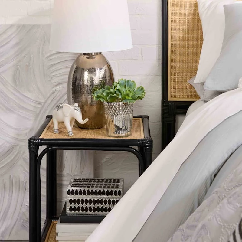 Found & Fable Black & Silver Mosaic Box, 4x8 4 Found & Fable Black & Silver Mosaic Box, 4x8 - Image 2