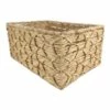 Found & Fable Kai X Weave Rectangle Storage Basket, Large -Storage supplies shop found fable kai x weave rectangle storage basket large