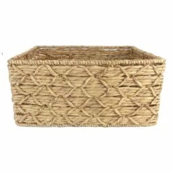 Found & Fable Kai X Weave Rectangle Storage Basket, Large 8 Found & Fable Kai X Weave Rectangle Storage Basket, Large -Storage supplies shop found fable kai x weave rectangle storage basket large 2
