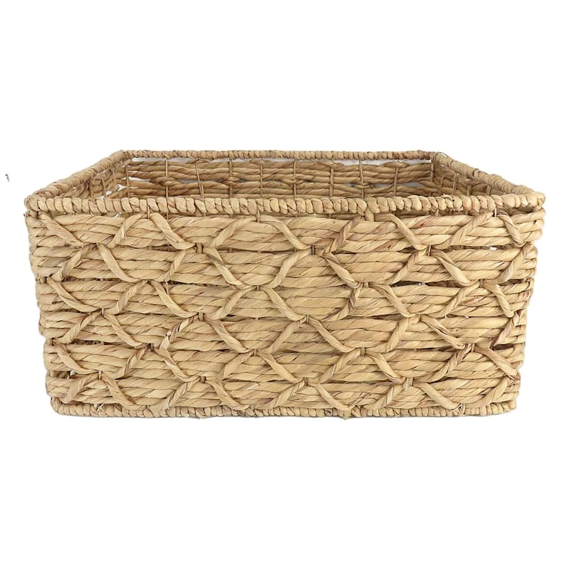 Found & Fable Kai X Weave Rectangle Storage Basket, Large 5 Found & Fable Kai X Weave Rectangle Storage Basket, Large - Image 3