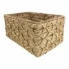 Found & Fable Kai X Weave Rectangle Storage Basket, Small -Storage supplies shop found fable kai x weave rectangle storage basket small