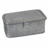Galvanized Metal Box, 10x5 -Storage supplies shop galvanized metal box 10x5 1