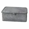 Galvanized Metal Box, 13x7