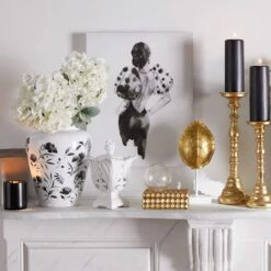 Gold Foiled Spike Decorative Box, 7x3 -Storage supplies shop gold foiled spike decorative box 7x3 2