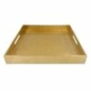 Gold Lacquer Decorative Tray, 15" 2 Gold Lacquer Decorative Tray, 15" -Storage supplies shop gold lacquer decorative tray 15