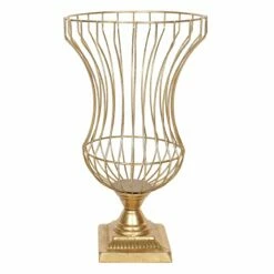 Gold Metal Bowl, 15x9