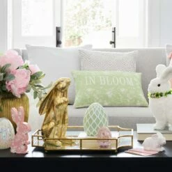 Gold Mirrored Decorative Tray, 18" -Storage supplies shop gold mirrored decorative tray 18 2