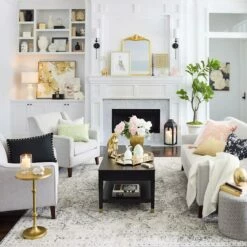 Gold Mirrored Decorative Tray, 18" -Storage supplies shop gold mirrored decorative tray 18 3