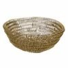 Gold Wire Decorative Bowl, 12" -Storage supplies shop gold wire decorative bowl 12