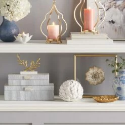 Grace Mitchell Blue Water Hyacinth Box, 13x4 -Storage supplies shop grace mitchell blue water hyacinth box 13x4 5