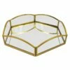 Grace Mitchell Gold Edge Mirror Tray, 10" -Storage supplies shop grace mitchell gold edge mirror tray 10